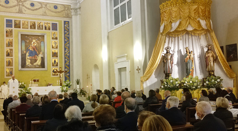 Festa dei SS Medici e della Madonna del Rosario, la felicità della vita interiore