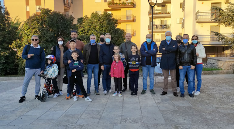 Giardino di via Caronti affidato al comitato di quartiere. Nisi: “Esempio di senso civico”