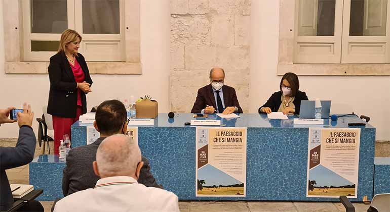 Protocollo d’intesa tra Centro UniBa “Cibo in salute” e Comune di Noci