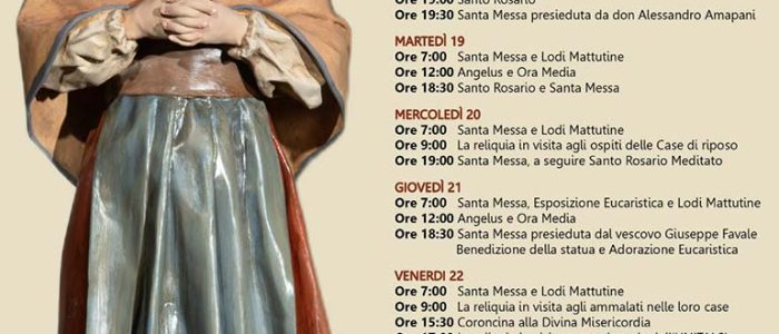 Immagine 2: Il SS. Nome di Gesù accoglie la Reliquia di Santa Bernadette