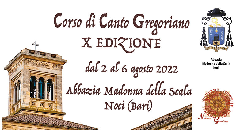 Abbazia Madonna della Scala: torna il corso di Canto Gregoriano