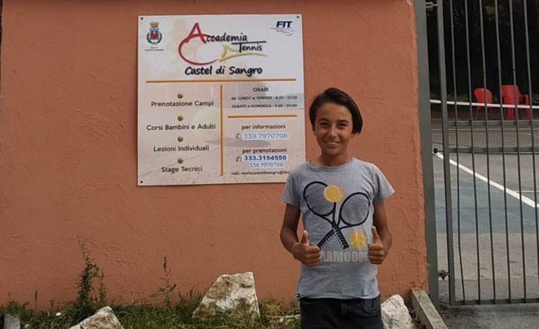 Lopinto e la passione per il tennis