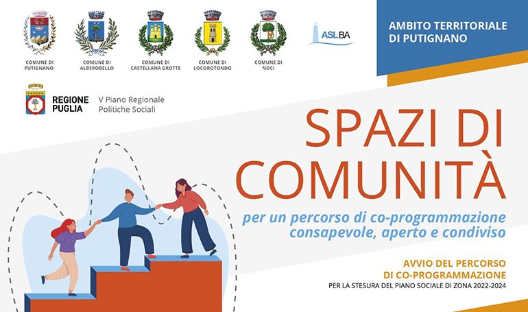 “Spazi di Comunità”, il nuovo Piano Sociale di Zona ha fatto tappa a Noci