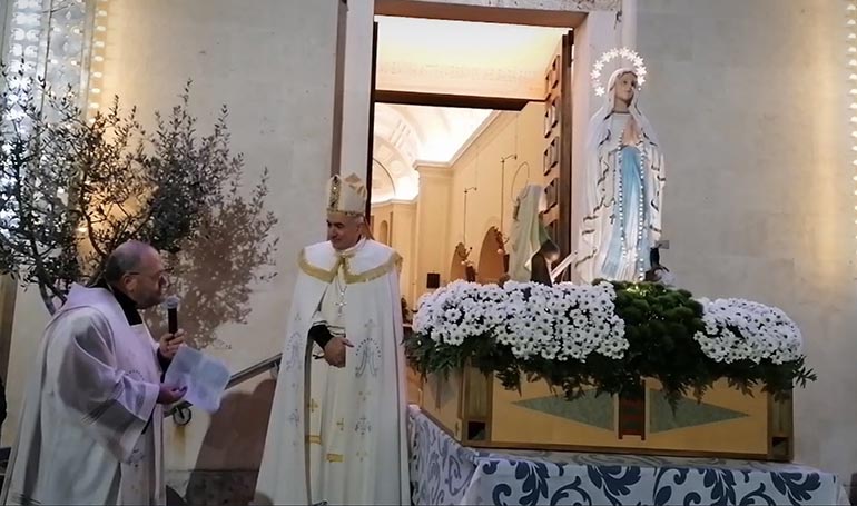 Madonna di Lourdes. Una festa per la pace in Ucraina e la vicinanza a Turchia e Siria