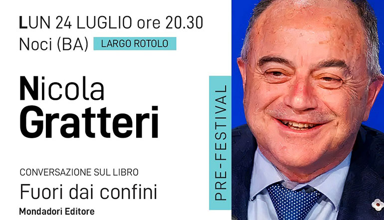 ‘CHIOSTRI e INCHIOSTRI’. Anteprima speciale con Nicola Gratteri