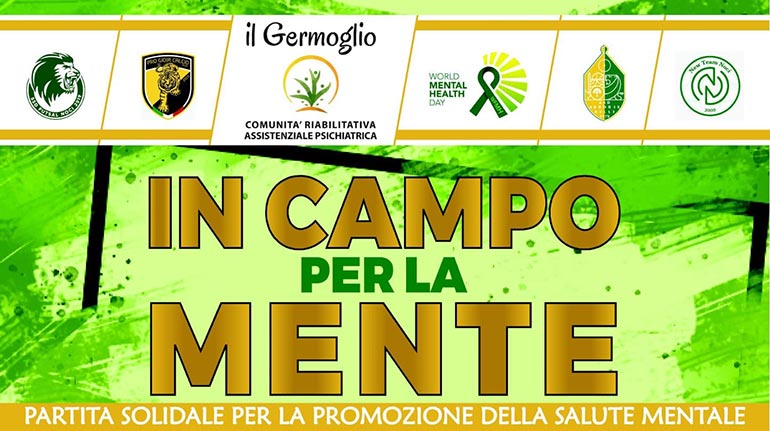In campo per la mente. Partita solidale per la promozione della salute mentale