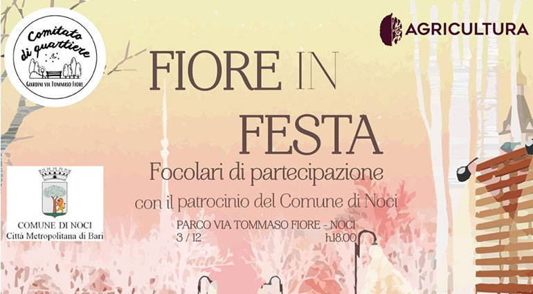 3 DICEMBRE: “FIORE IN FESTA – FOCOLARI DI PARTECIPAZIONE”