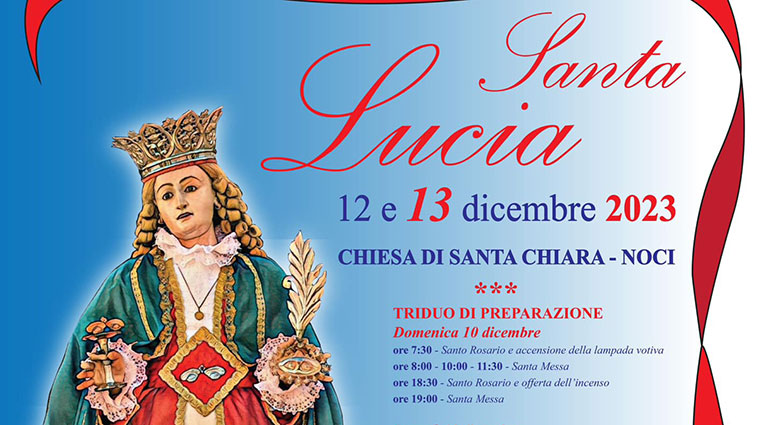 Santa Lucia. Il Falò porta verso il Natale