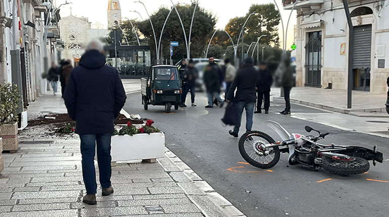 Incidente in via Aldo Moro