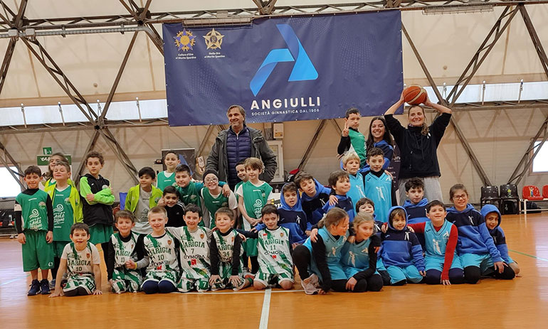 Basket: Concentramento Scoiattoli con Angiulli e Japigia Bari