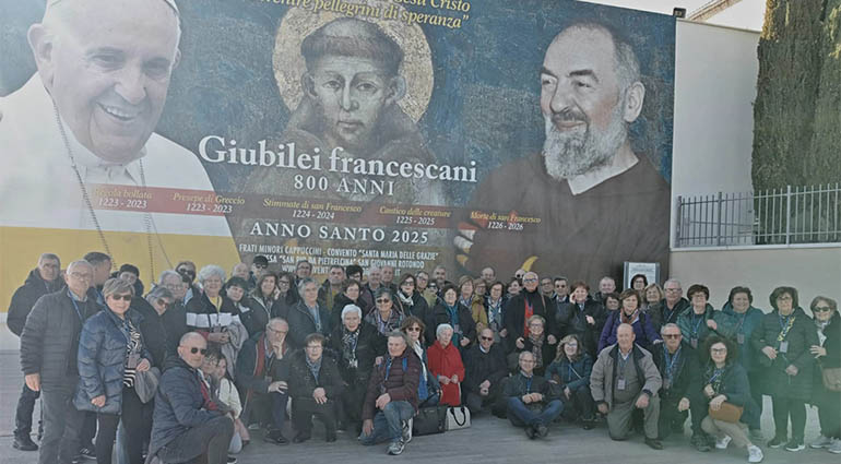 Il Centro Anziani nei luoghi della fede garganica