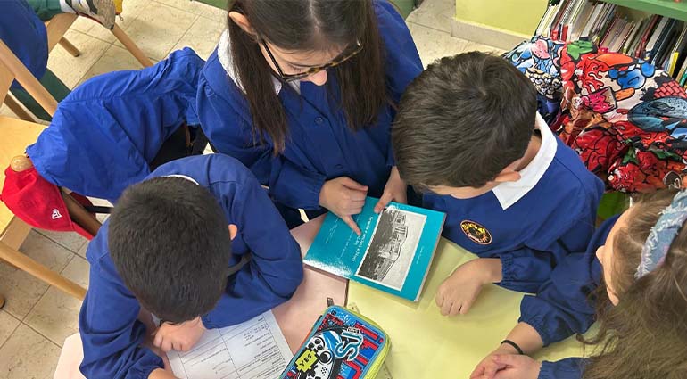 Gli alunni della Cappuccini bibliotecari per un giorno