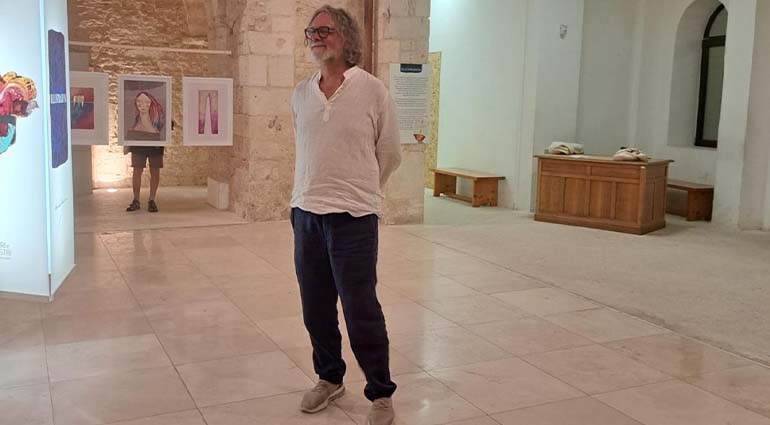 Il finissage della mostra “Illustrazioni” di Nico Genco nel Chiostro delle Clarisse