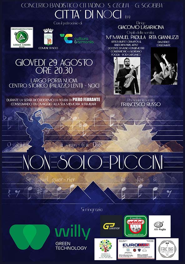 Non solo Puccini in largo Porta Nuova