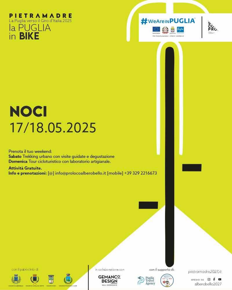 Pietramadre in bike fa tappa a Noci