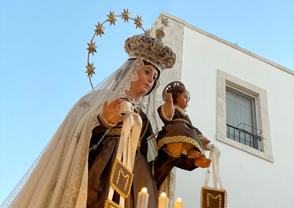 Tutto pronto per la festa della Madonna del Carmine