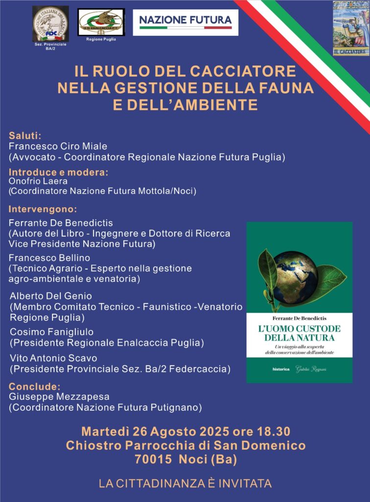 Il ruolo del cacciatore, incontro nel chiostro di San Domenico