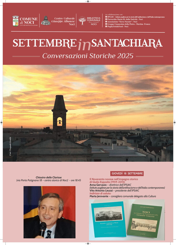 Settembre in Santa Chiara, domani il terzo appuntamento