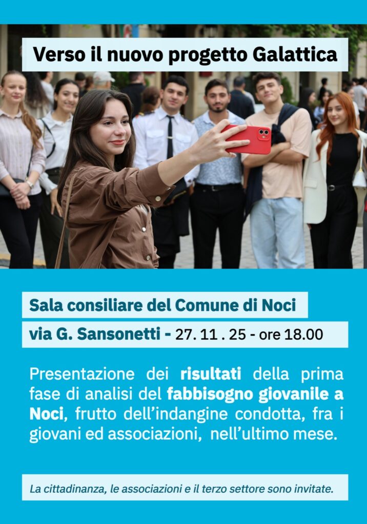 Un incontro per il nuovo progetto Galattica