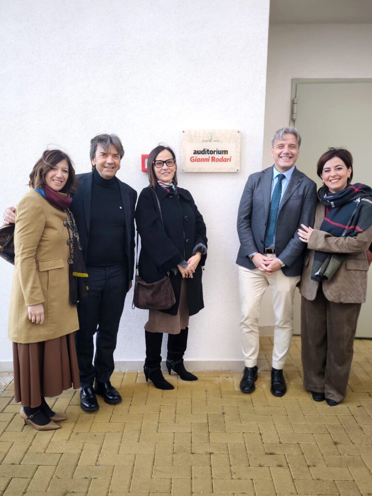L’auditorium della Pascoli-Cappuccini intitolato a Gianni Rodari