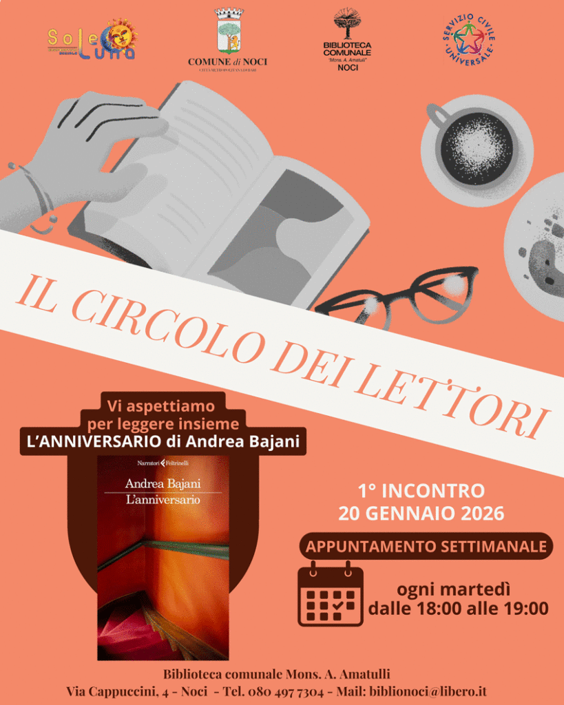 Riparte il Circolo dei lettori in biblioteca