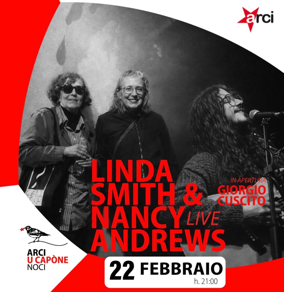 Linda Smith & Nancy Andrews all’Arci U Capòne
