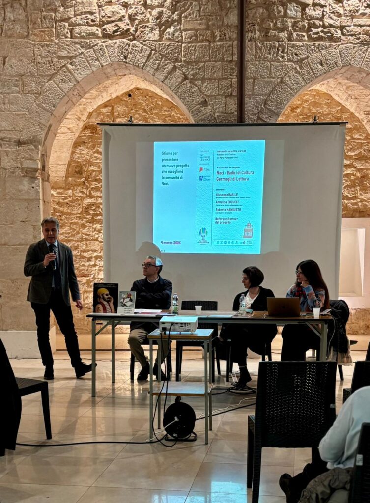 Presentato il progetto “Noci: Radici di Cultura, Germogli di Lettura”