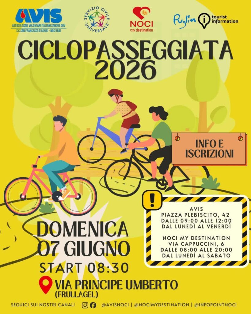 Dopo tre anni torna la ciclopasseggiata dell’AVIS