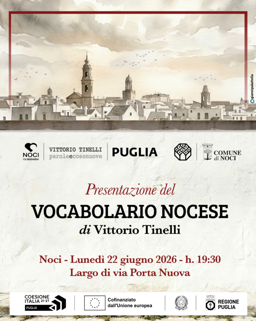 Vocabolario Nocese, torna a vivere il patrimonio linguistico della comunità