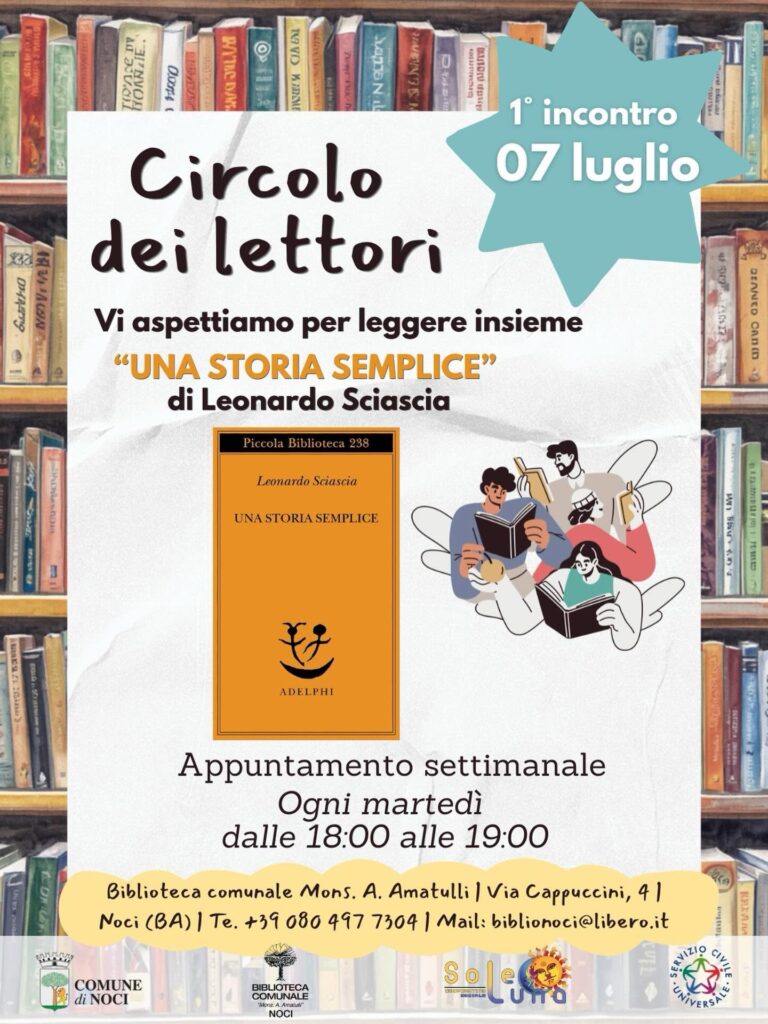 Il Circolo dei lettori continua anche d’estate