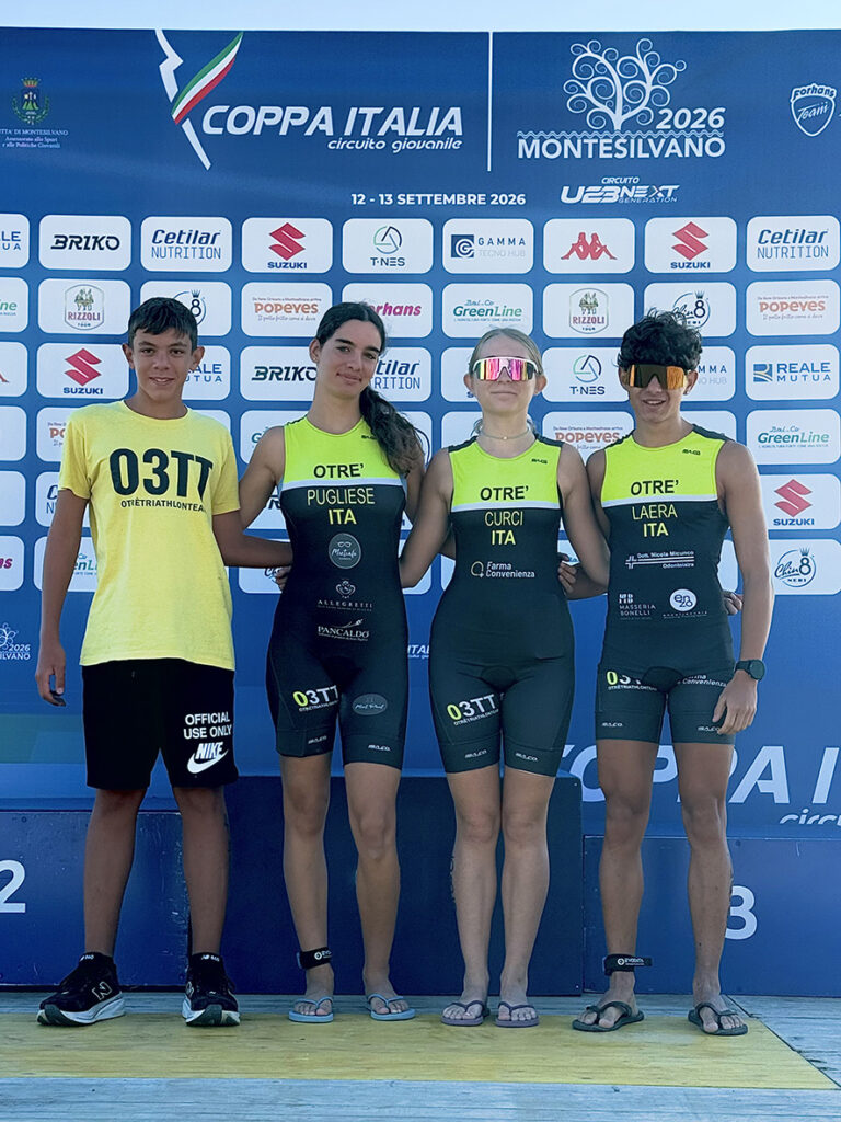 Otrè Triathlon Team, finale di stagione Youth e titolo italiano di categoria per Insalata