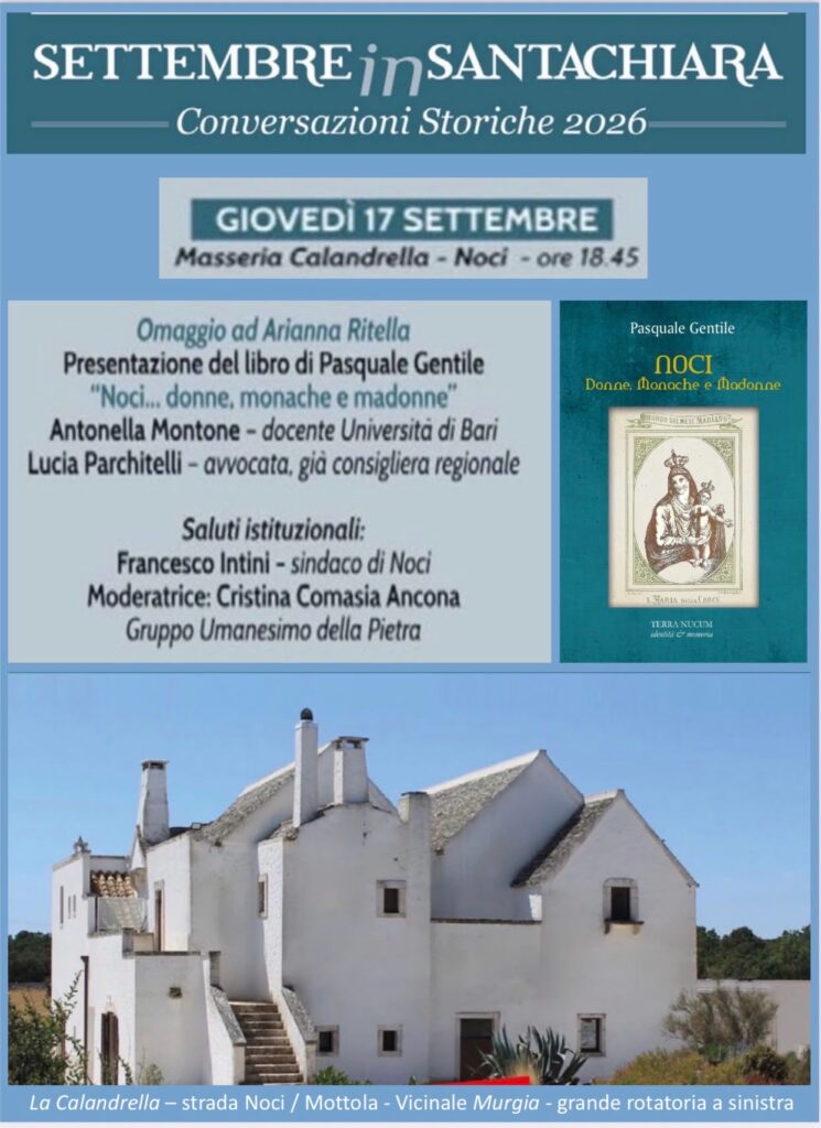 A “Settembre in Santa Chiara” la storia di Noci si tinge di rosa