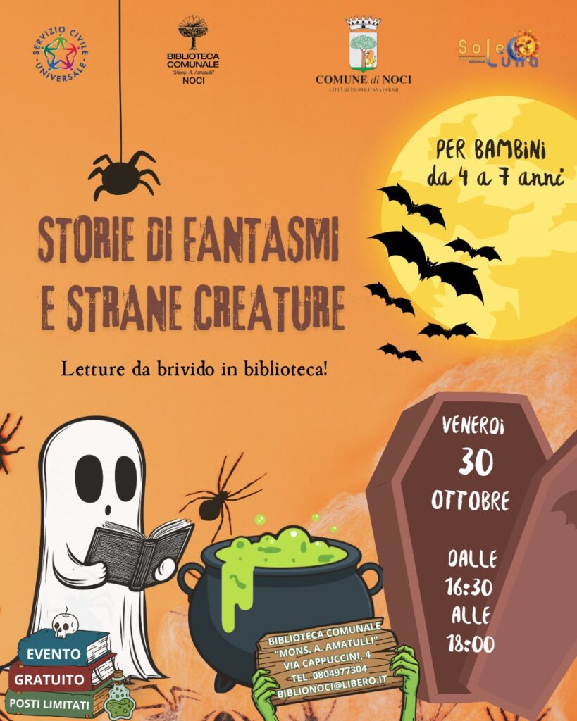 Fantasmi e antiche tradizioni, doppio appuntamento in biblioteca
